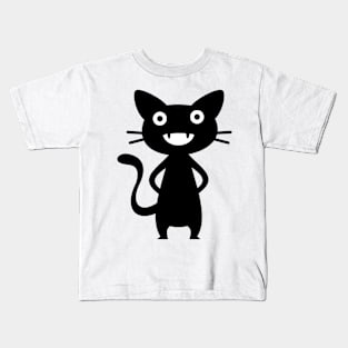 Black Cat Kids T-Shirt